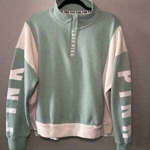 PINK Victoria's Secret Mint and White Jacket